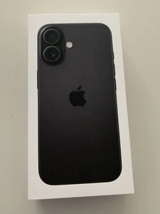 Apple iPhone 16 128GB Schwarz (NEU, VERSIEGELT, UNGEÖFFNET) - Bild 1 von 2