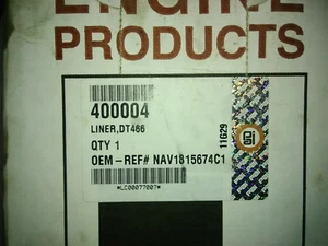 New PAI 400004 Sleeve for Navistar International DT466 Engine 1815674C1 - Picture 1 of 1