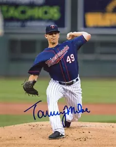 TOMMY MILONE MINNESOTA TWINS SIGNED AUTOGRAPHED 8X10 PHOTO W/COA - Picture 1 of 1