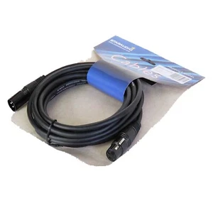 15ft 3-Pink Male XLR Mic Cable to 3 Pin Shielded XLR Female Cable for PA Audio - Picture 1 of 19
