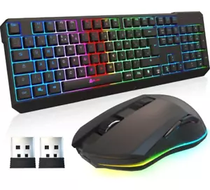 Klim Blaze & Chroma Wireless Bundle - Kabellose Gaming Tastatur + Maus - Bild 1 von 11