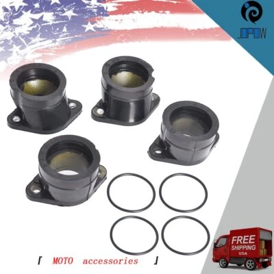 For Kawasaki ZR750 Zephyr & ZR-7S Carburetor Adapter Holder Intake Manifold Boot - Image 1 of 4