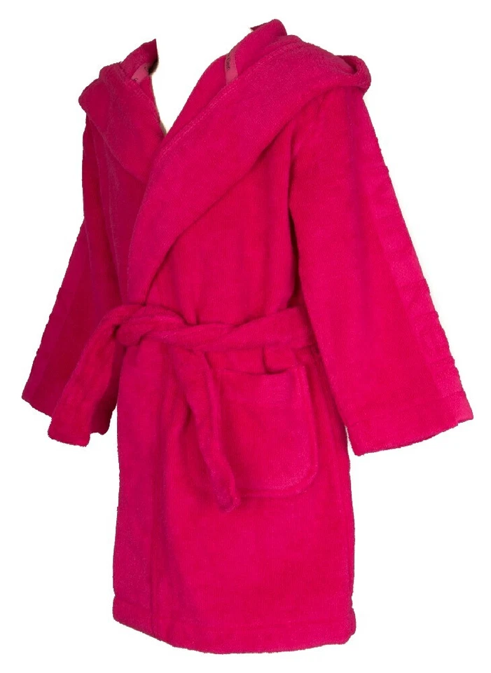 Roupão de banho esponja com capuz meninas CK CALVIN KLEIN item GG80G800066 - Imagem 1 de 1