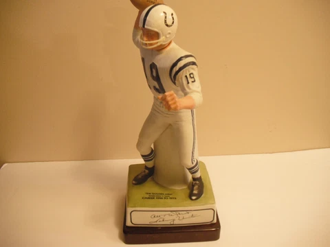 johnny unitas, HOF 79, baltimore colts, decanter  W/1958 championship ring Cover