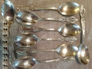 Wm Rogers Mfg Grand Elegance 1959 posate piatto extra cucchiai - Foto 1 di 4