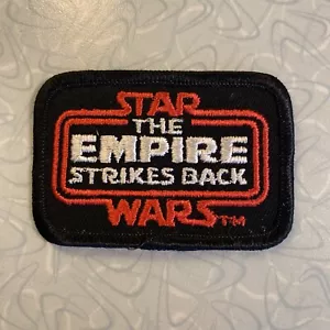 Toppa mazza vintage Star Wars L'Impero colpisce all'indietro ricamata - Foto 1 di 3