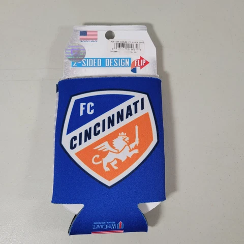 FC Cincinnati Soccer Can Cooler / Koozie - MLS Gear - New Cover
