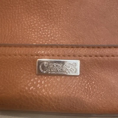 CARLOS Santana кольцо ручки ведро сумка с ремнем через плечо - коричневый полиуретан - Изображение 1 из 4