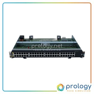 HPE Aruba R0X38B 6400 48-Port 1GbE BASE-T Class 4 PoE Expansion Module - Picture 1 of 4