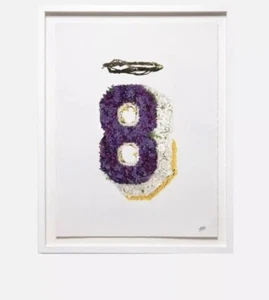 Mr. Flower Fantastic Kobe Bryant “Forever In Our Hearts” Prints *LIMITED 1/500* - Picture 1 of 5