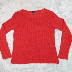 Suéter De Colección Eileen Fisher Para Mujer M Tejido Abierto Elastizado Informal Acogedor Comodidad - Imagen 1 de 9