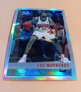 1997-98 Topps Chrome Refractor Lee Mayberry #47 - Grizzlies - Picture 1 of 3