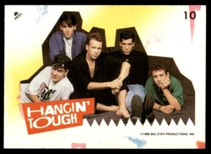 Topps/Big Step - New Kids on the Block (1989) Hangin' Tough yellow puzzle No. 10 - Picture 1 of 2