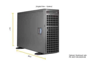 Serveur Supermicro SYS-540A-TR 4GPU 8X3,5" avec 2x 2000W PUS Support CPU LGA4189 - Photo 1/3