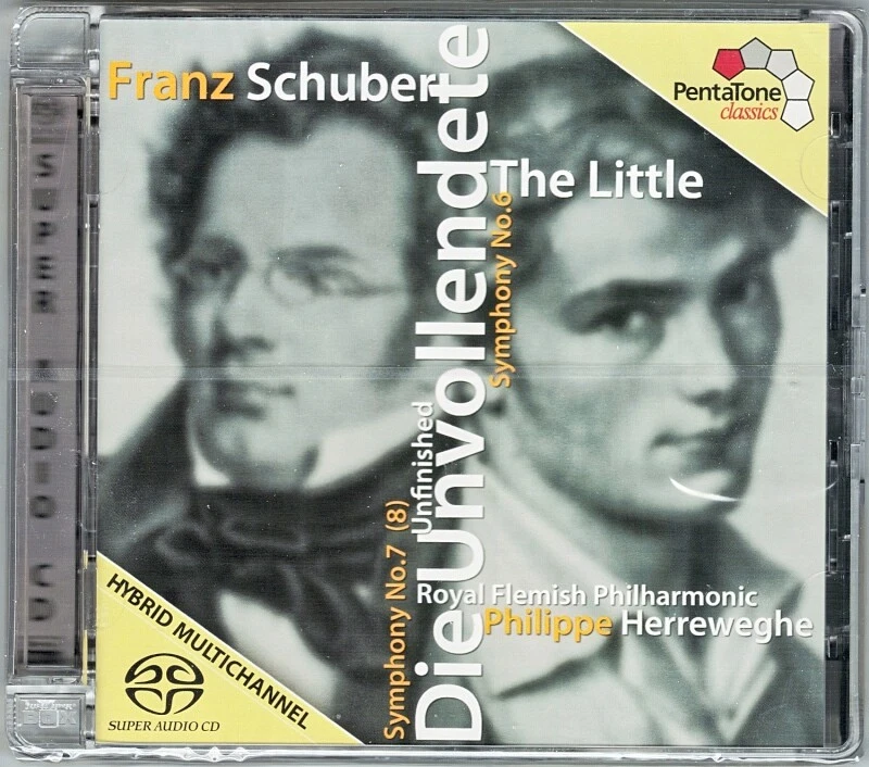 SACD SCHUBERT Symphony No.6 8 (7) Unfinished Philippe HERREWEGHE Royal Flemish - Bild 1 von 1