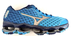 MIZUNO Wave Prophecy 4 x INFIITY Women's US 7 Running Shoes Sneakers Blue EUC! * - Picture 1 of 12