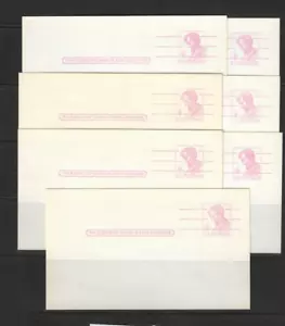 New Small Pack of 7 UX48a U. S. Mint Postal Cards - Picture 1 of 1