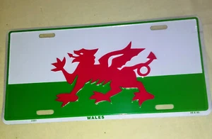 Car Licence Plates by LePays - Wales (Cymru) - Decorative - Picture 1 of 1
