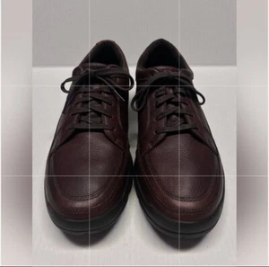 ROCKPORT UOMO TAGLIA 11,5 MARRONE PUNTO DI GIUNZIONE COMODO OXFORDS - Foto 1 di 14