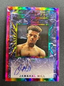 2022 Leaf In The Game Used Jamahal Hill Purple The Distinguished Series 6/9 - Picture 1 of 2