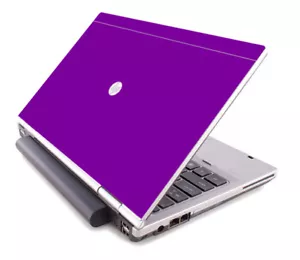 PURPLE Vinyl Lid Skin Cover Decal fits HP Elitebook 8460P 8470P Laptop - Picture 1 of 1