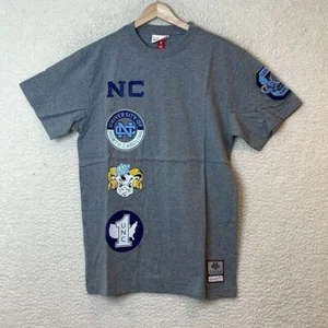NWT Mitchell & Ness Mens University of North Carolina Tar Heels Shirt SIZE SMALL - Picture 1 of 10