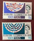 Great Britain - 1965 Centenary of ITU, Set of 2 Stamps, MNH