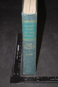 GAME FISH OF THE WORLD VESEY FITZGERALD LAMONTE 1949 FRASER BRUNNER ILLUSTRATED - Picture 1 of 12