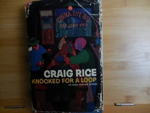 Rice, Craig - Knocked for a loop - 1957 - 1st Printing - Foto 1 di 6