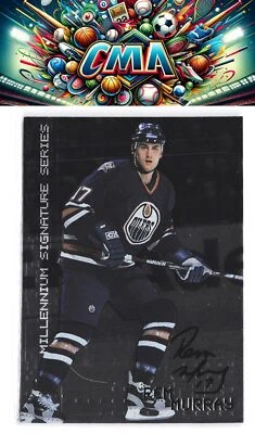 1999-00 Be a Player Millennium Signature Series #104 Rem Murray Autographs - Image 1 of 2