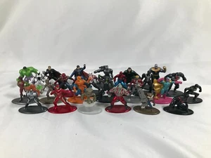 Jada Nano Metalfigs Marvel Comics Avengers Spiderman Mini Figures Set Of 25 - Picture 1 of 13