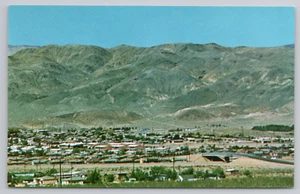 Postcard Vintage Aerial View of Barstow, CA - Picture 1 of 2