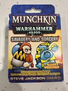 Munchkin Warhammer 40k Savagery and Sorcery Card Game. Expansion Pack NEW - Picture 1 of 3