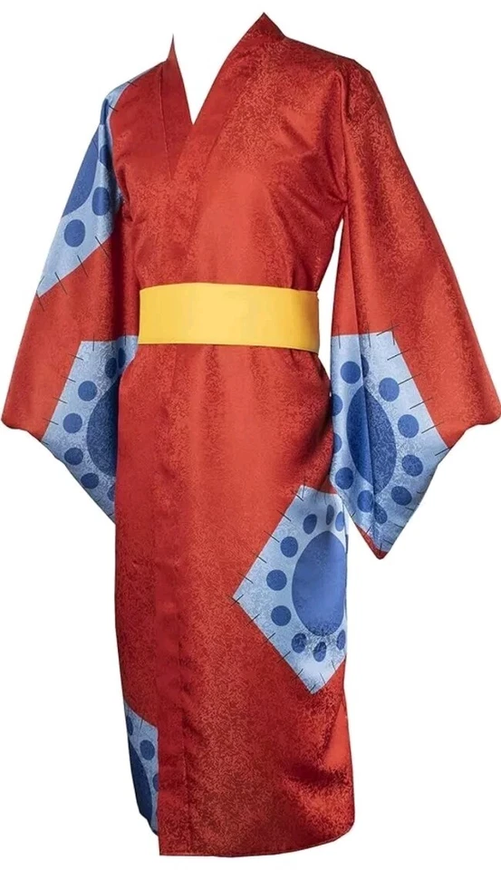 SBluuCosplay Wano страны красный кимоно косплей костюм наряд для Хэллоуина - Изображение 1 из 3
