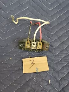 OEM Kenmore Dryer Terminal Block, Black WP3397659,3397659, 527329, PS11741489. - Picture 1 of 3