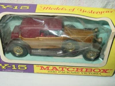 Matchbox Lesney - Models of Yesteryear Y-15 1930 PACKARD VICTORIA (EX) - Image 1 of 3