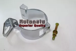 Soporte de bobina universal de acero cromado solo Chevy Ford GM Street Hot Rat Rod Dodge - Imagen 1 de 2