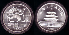 China 10 Yuan Silber Panda 1989