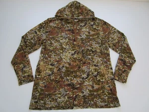 Mens XL Duck Camp Hoodie Shirt LS camo Frying Pan Anglers - Picture 1 of 6
