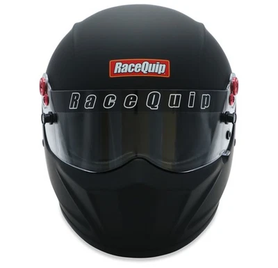 RaceQuip 286997RQP Vesta 20 Racing Helmet Full Face Snell SA2020 Flat Black 2XL - Image 1 of 4
