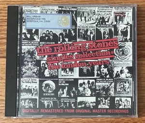 Rolling Stones Singles Collection London Years Abkco CD Disk One Only - Imagen 1 de 3