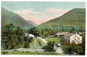 West Saugerties NY - ROAD TO PLATTE CLOVE - Postal Catskills - Imagen 1 de 2