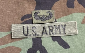 Insignia de asalto aéreo del ejército de Estados Unidos BDU coser OD verde - Imagen 1 de 3