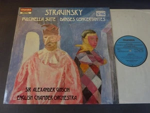 NM STRAVINSKY - PULCINELLA SUITE etc LP, English C/O, Gibson, CHANDOS ABRD 1065 - Picture 1 of 4
