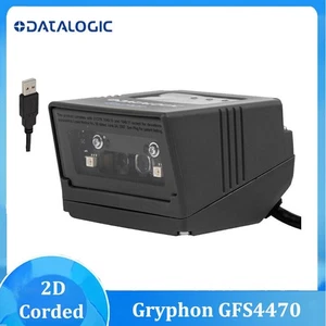 Datalogic Gryphon GFS4470 USB Desktop Fixed Mount 2D Barcode Scanner/Imager - Bild 1 von 12