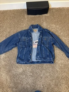 Vintage Herren Gear For Sports Roadway Denim Trucker Jeansjacke Gr. XL Neuwertig - Bild 1 von 9