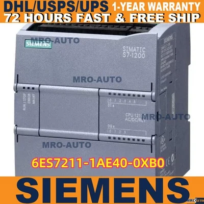 Novo Siemens 6ES7 211-1AE40-0XB0 SIMATIC S7-1200 CPU 1211C 6ES7211-1AE40-0XB0 - Imagem 1 de 4