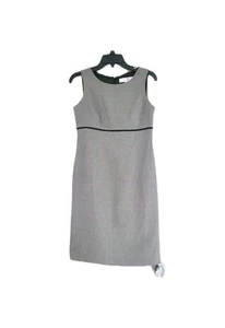 New 9 & Co Suit Separates Women's Lined Dress Sz 2 Taupe Sleeveless Career - Picture 1 of 9