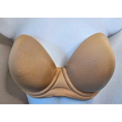 Wacoal Women's Red Carpet Strapless Underwire Bra Beige 32DD NO STRAPS! - Image 1 of 4