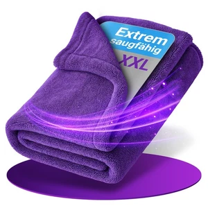 NIVOLOX® Premium Auto Trockentuch 1400 GSM  XXL 90x60 saugstark, streifenfrei - Bild 1 von 9